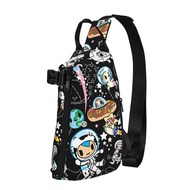 Tokidoki Shoulder crossbody bag for men and women fashion sports chest bag large capacity shoulder bag