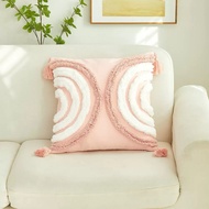 Pink Pastel Color Cover Pillow 45x45cm Pillowcase/ 45x45c