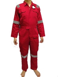 Pioneer Reflective premium red Coverall - M/L/XL/XXL Size nomex coveralls fire retardant coveralls d