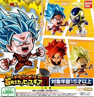 🈹 蝕本特價 🈹 Bandai 超戦士カプセルフィギュア01 七龍珠超戰士大頭公仔 第一彈 P1 (全套4隻) 2019年