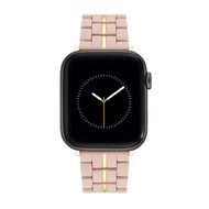 NW1006GPLP42 時尚橡膠錶帶適用於 Apple Watch® (淺粉紅色/金色) (42/44/45/Ultra)