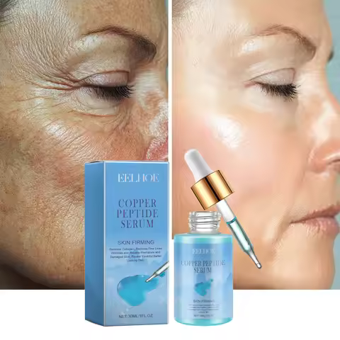 Copper Peptide Anti-Aging Serum Anti-Wrinkle Improve Smoothing Repair Instant Wrinkle Fade Fine Line
