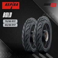 Aspira Maxio Bold 70/90 80/90-17 Tubetype Outer Tire - Aspira Bold Motorcycle Tire 17 TubetypeRing