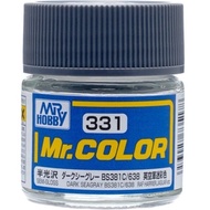 [Mr Hobby] Mr Color lacquer paint (10ml) C331 - Dark Seagray BS381C/638