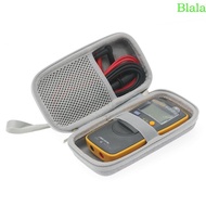 Blala Hard Case Multimeter Shell for F101 F106 F107 Shockproof Carrying Case Storage Bag with Mesh P