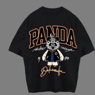 DJ Panda X Deliwafa - Deliwafa 1993 | Oversized T-Shirt | Striped T-shirt | Men's Clothing Wanita