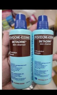 Betadine skin cleanser