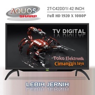 Promo Tv led SHARP 42 inch digital Limited