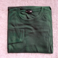 Kaos Panjang GAP RIB Premium Tebal/Atasan Kaos Polos Basic GAP
