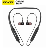 Awei G10BL Bluetooth Earphone Neckband Wireless Sport Earphones Stereo Bass Headset with Microphone Lightweight Running Earbud