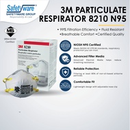 3M Particulate Respirator 8210 N95 Face Mask I Face Protection