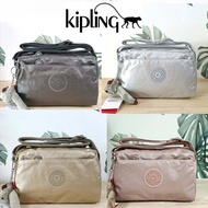 กระเป๋าสะพายข้างขนาดกะทัดรัด KIPLING Mini Crossbody bag   ผลิตจากวัสดุ Nylon + ซับใน Polyester100%(งานแบรนด์แท้outlet)