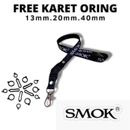 Lanyard SMOKE tali lanyard DISTRO gantungan kunci name tag pods vape