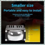 (SZHA) Universal Car 1.5 Inch LED Headlight Fog Light Grid Light White and Yellow Dual Light