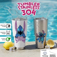 304 Stainless Steel Tumbler with Stitch Character from Lilo & Stitch, Cold Drinking Glass Capacity U