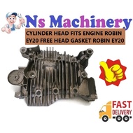 CYLINDER HEAD FITS ENGINE ROBIN EY20 FREE HEAD GASKET ROBIN EY20