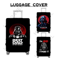 Hotravel Darth Luggage Cover Protector Washable Elastic Suitcase Cover Dustproof for 18-32inches Lug