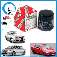 TOYOTA OIL FILTER VIOS 2003-2016 AE101 ALTIS 1.6 1.8 VVTi GENUINE PARTS (90915-YZZE1)