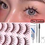Manga Lashes Soft Natural Eyelashes Thick False Eyelashes Manga Eyelashes Daily Dating Makeup Eyelas