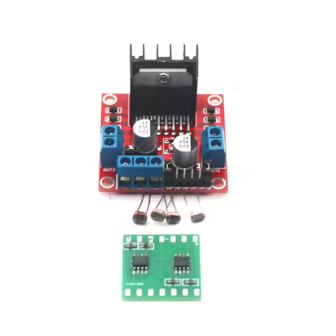 DC 12V Dual Axis Solar Tracker Solar Automatic Tracker Tracking Sensor / L298N Motor Drive Board + 4