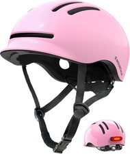 Bike Helmets for Adults Men Women,Mens/Womens Bicycle Helmet with Magnetic Light,Youth Boys/Girls He