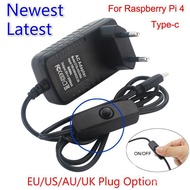 2/4/8GB Raspberry Pi 4 Starter Kit with Power Switch Line/ Charger Adapter/ 9 Layers Case Cooling Fa