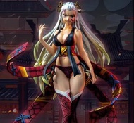 全新有盒 鬼滅之刃 墮姬  GK 十二鬼月 妓夫太郎 模型 動漫 31CM 大型模型擺件PVC手辦模型擺件公仔 Figure