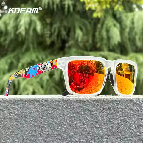 KDEAM New Colors Classic KD332 Square Polarized Sunglasses For Men And Women Traveling Sun Glasses W