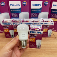 Philips Scene Switch 6.5W 2-level E27 P45 LED Bulb - Yellow Light