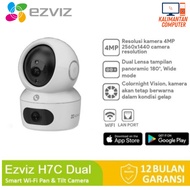 EZVIZ H7C Dual Lens CCTV Wifi Indoor 2K 4mp + 4mp IP Camera Full Color