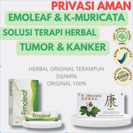 Emoleaf & K Muricata Obat Herbal Jantung Kolesterol Stroke Hepatitis TBC dan HIV Menghambat pertumbu