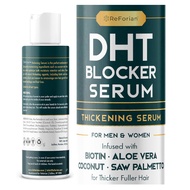 DHT Blocker Serum NATURAL Saw Palmetto and Biotin Hair Growth Serum for Men DHT Blocker for Women Ha