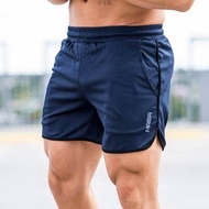 Maiba Muscle Fitness Brothers Summer Sports Shorts Men Fitness Running Basketball Quick-Drying Loose