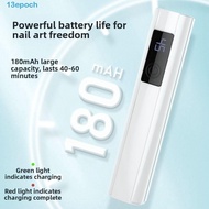 EPOCH Mini Nail Dryer Light, Quick Drying Single Finger LED Nail Lamp, Professional 45s Timer Hand-h