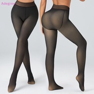 Adegree Fleece Lined Thermal Pantyhose - Winter Warm Women's Tights