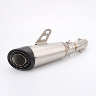 Motorcycle Sports Car Modified Exhaust Pipe Muffler Z400 Exhaust Pipe NINJA400 Middle Section Ninja 