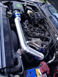 ท่อกรองเดิม NP300  ท่อแอร์โฟร์NP300 เข้ากรองเดิม พร้อมท่อยางเข็มขัด (ท่อกรอง1ท่อน) กรองเดิม np300 ใส