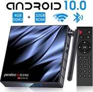 ANDROID TV BOX PENDOO X11 PRO RAM 4G ROM 32G ANDROID 10 ALLWINER H616