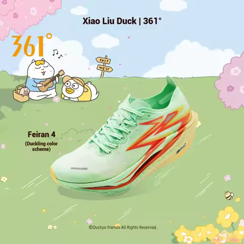 361 Degrees Flame 4.0 Carbon Plated Man Running Shoes Shock Absorption Energy Return High-Performanc
