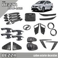 Vemart Perodua bezza carbon fiber exterior decoration accessories bezza 2016-2022