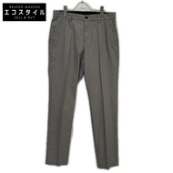 Brooks Brothers 100144432 米色棉混紡千鳥格中縫錐形休閒褲 W32 x L32 [二手]