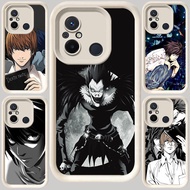 M-77 Death Note White Casing for Xiaomi Redmi A5 9A poco F7 C71 C65 9T A1 Note 7 12C M3 M4 10C A2 9C