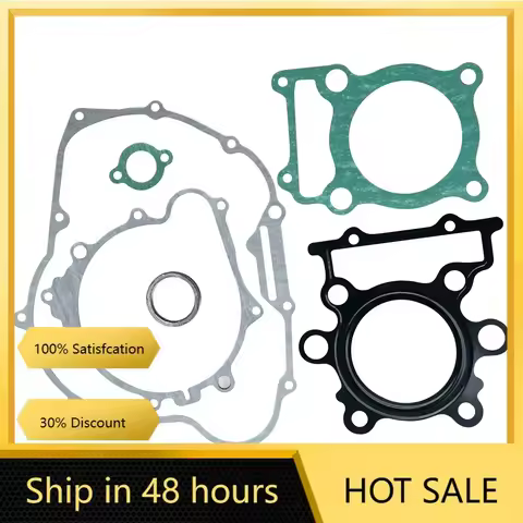 Motorbike Engine Crankcase Covers Cylinder Gasket Kits Set For Yamaha TT-R250 TTR250 TT-R 250 1999-2