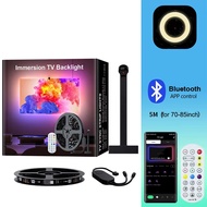 Qimedo LED TV Backlight Ambient Strip Light LED Color Strip TV Backlingt Tape LED RGB Bluetooth TV B