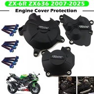 Motorcycles Engine Cover Protection Case For Case GB Racing For KAWASAKI ZX6R / ZX636R / ZX6RR 2007-