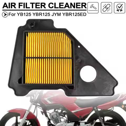 For Yamaha YB125 2008 YBR125 JYM YBR125ED 2005-2014 YB YBR 125 Motorcycle Air Filter Air Purificatio
