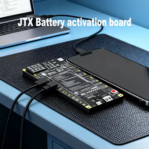 JTX B9 Battery Activation Test Board for IPhone 6S-17PM & 400+ Android Models with Smart Recognition