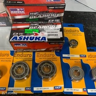 🚗🎁♂ENDURO BEARING SKF C3 SET RXZ Y125Z Wave 125 Dream Y15ZR LC135 4S  LC135 5S Kriss FZ150 SRL110 SKF ENJIN