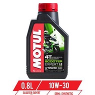 MESIN [ ] Motul MATIC SCOOTER EXPERT LE 10W30 0.8L SEMI SYNTHETIC ENGINE OIL