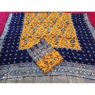Viscose batik Fabric semi Silk batik Sogan cirebon viscose fiskos Stamp Write Bright Tiedye Suit